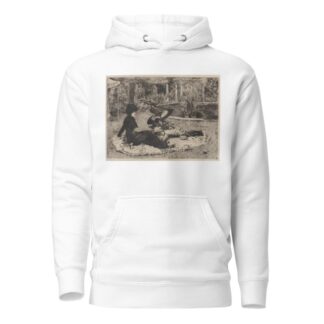On the Grass by James Tissot Hoodie