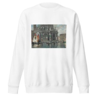 Santa Maria della Salute, Venice by Hercules Brabazon Brabazon Sweatshirt