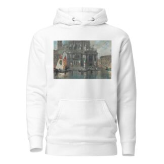 Santa Maria della Salute, Venice by Hercules Brabazon Brabazon Hoodie