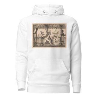 A lover’s vengeance by Auguste Hervieu Hoodie