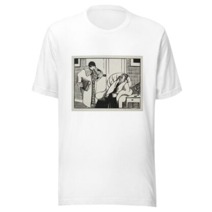 Grand’mère, it était passioment aujourd’hui le cours sur Malthus by Hermann Paul T-Shirt