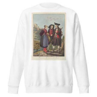 Costumes du Canton de Basle by Joseph Reinhart Sweatshirt