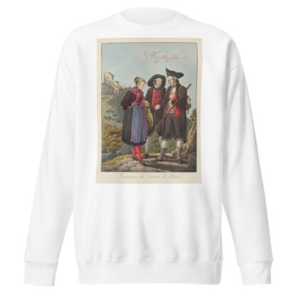Costumes du Canton de Basle by Joseph Reinhart Sweatshirt