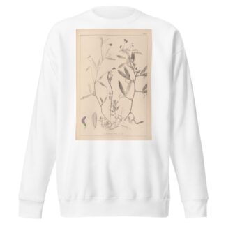 Herbier de la flore française Pl.0501 by Louis Antoine Cusin Sweatshirt