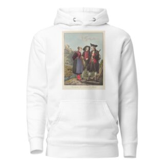 Costumes du Canton de Basle by Joseph Reinhart Hoodie