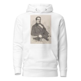 William E. Burton, Esq., Comedian by Winslow Homer Hoodie