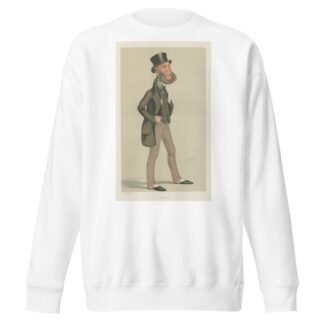 Politicians – ‘Shipping’. Lord Eslington. June 10, 1876 by Leslie Matthew Ward Sweatshirt
