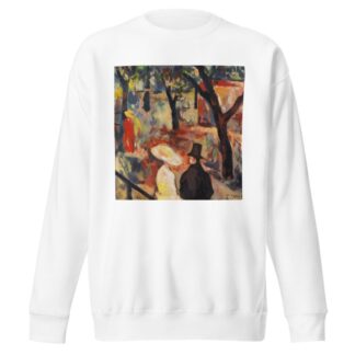 Spaziergänger im Park by Wilhelm Thöny Sweatshirt