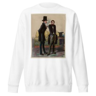Oraison funèbre by Paul Gavarni Sweatshirt