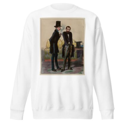 Oraison funèbre by Paul Gavarni Sweatshirt