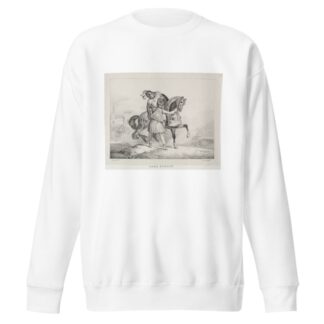 Lara Wounded by Théodore Géricault Sweatshirt