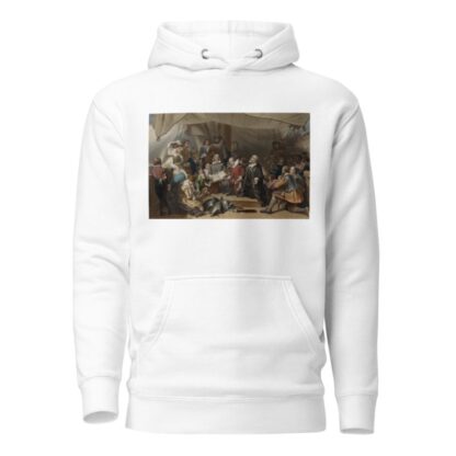 Embarkation of the Pilgrims by Samuel Bellin Hoodie