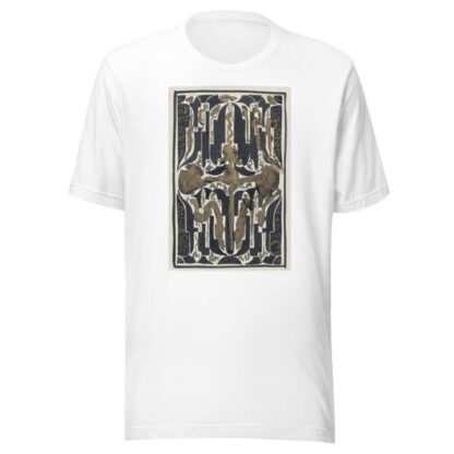 Decoratief ontwerp met een liervogel by Carel Adolph Lion Cachet T-Shirt