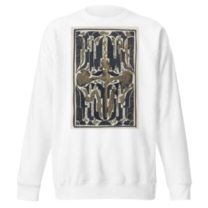 Decoratief ontwerp met een liervogel by Carel Adolph Lion Cachet Sweatshirt