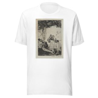 By the Sea by Arthur Bowen Davies T-Shirt