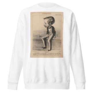 Estancelin by Honoré Daumier Sweatshirt