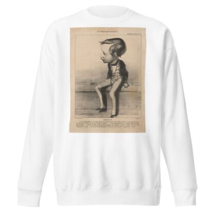 Estancelin by Honoré Daumier Sweatshirt