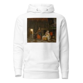 Woman and Child with Serving Maid by Pieter De Hooch Hoodie