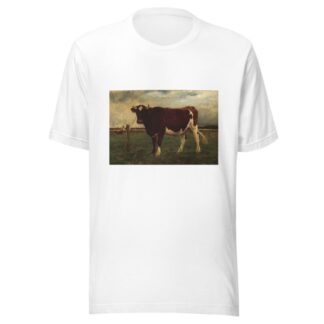 Study of a Cow by Émile van Marcke T-Shirt
