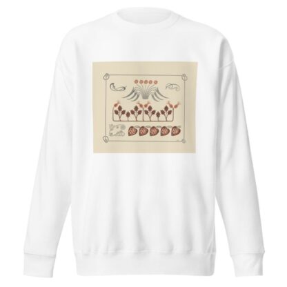 Abstract design based on flowers and leaves by Maurice Pillard Verneuil Sweatshirt