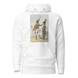 Twee staande officieren by Jan Anthonie Langendijk Hoodie