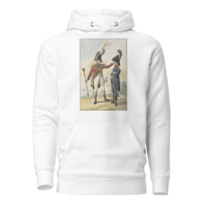 Twee staande officieren by Jan Anthonie Langendijk Hoodie