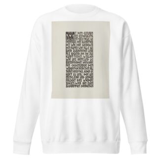 Manifesto of the Brücke artists’ group by Ernst Ludwig Kirchner Sweatshirt