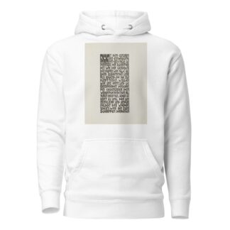 Manifesto of the Brücke artists’ group by Ernst Ludwig Kirchner Hoodie