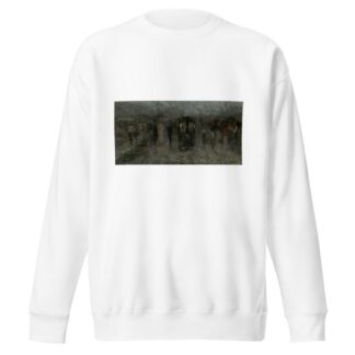 Gloomy Fair I. by Ladislav Mednyánszky Sweatshirt