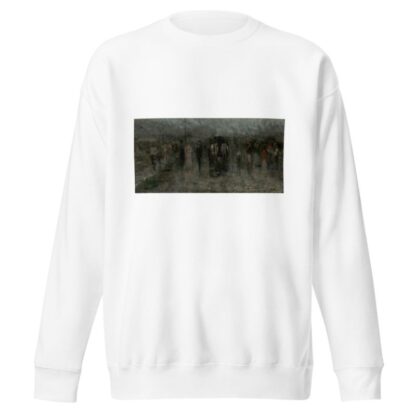 Gloomy Fair I. by Ladislav Mednyánszky Sweatshirt