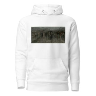 Gloomy Fair I. by Ladislav Mednyánszky Hoodie