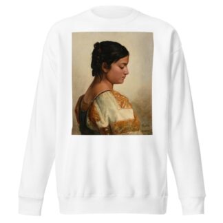 Tête de Romaine by Jacques-Raymond Brascassat Sweatshirt