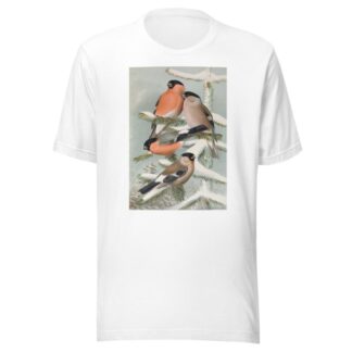 Pyrrhula pyrrhula, Pyrrhula pyrrhula europaea by Johann Friedrich Naumann T-Shirt