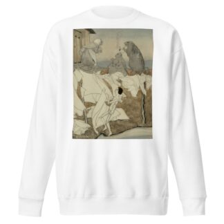 Jensina Proves a Born Housewife by Arthur Rackham Sweatshirt