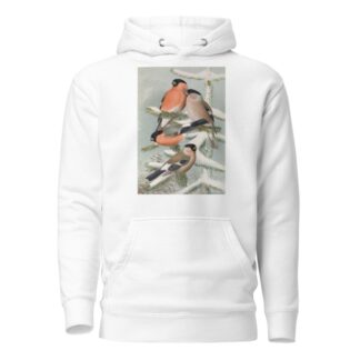Pyrrhula pyrrhula, Pyrrhula pyrrhula europaea by Johann Friedrich Naumann Hoodie