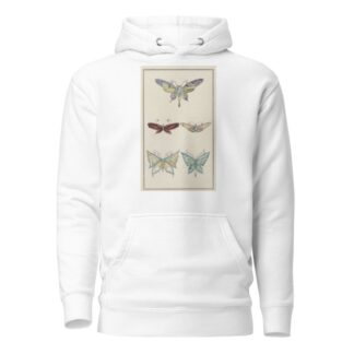 Papillons naturels montés by Anonymous Hoodie