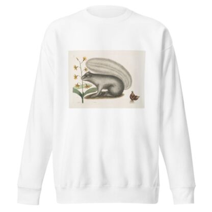 Viscum; Sciurus, The Grey Fox-Squirrel. by Mark Catesby Sweatshirt