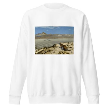 Tiger on the Watch by Jean-Léon Gérôme Sweatshirt