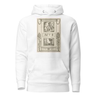 Title page to act 2 of The tempest by Robert Anning Bell Hoodie