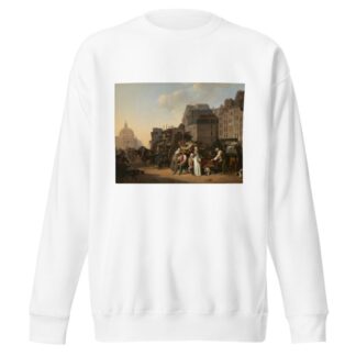 The Movings by Louis Léopold Boilly Sweatshirt