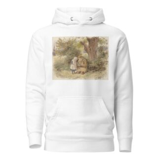 The Deserted Nest by Alfred W. Cooper Hoodie