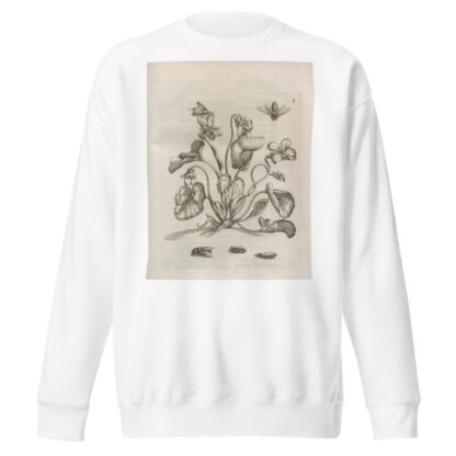 Der Raupen wunderbare Verwandelung und sonderbare Blumen-Nahrung Pl.052 by Maria Sibylla Merian Sweatshirt