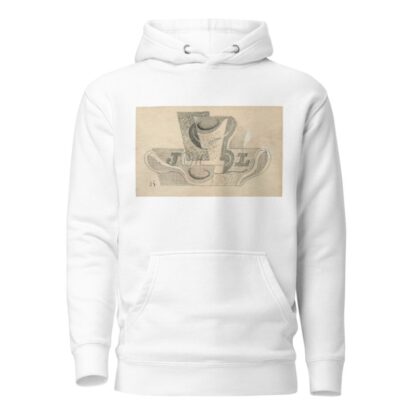 Journal et tasse de café by Juan Gris Hoodie