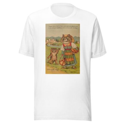 Cats from Italy by Louis Wain T-Shirt