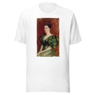Portrait Of Mrs. Dagmar Dippell, Compositional Sketch by Albert Edelfelt T-Shirt