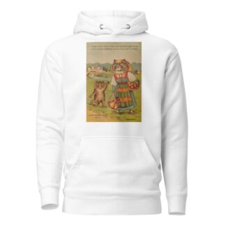 Cats from Italy by Louis Wain Hoodie