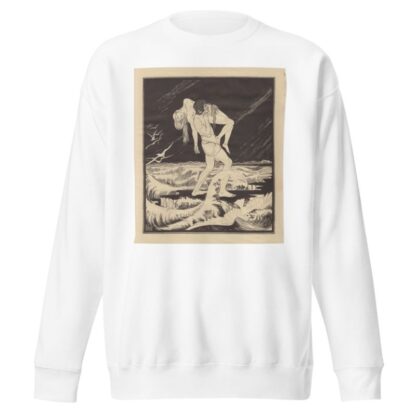 Flood by Ephraim Moses Lilien Sweatshirt