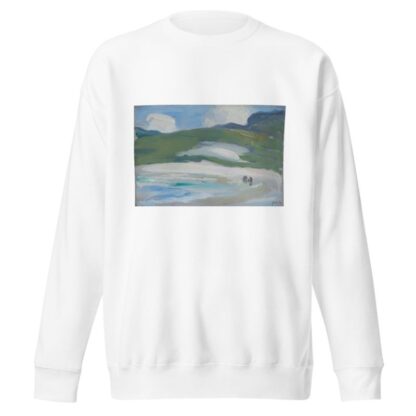 The Sands, Barra by Samuel John Peploe Sweatshirt