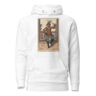 Masque en habit de paysan by Martin Engelbrecht Hoodie