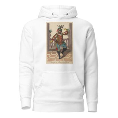 Masque en habit de paysan by Martin Engelbrecht Hoodie